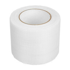 Лента стеклотканевая серпянка самоклеящаяся 100 мм 45 м - фото 1