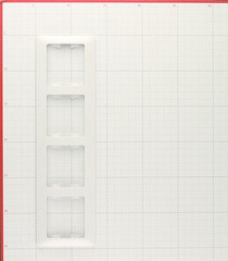 Рамка Systeme Electric Glossa четырехместная белая (GSL000104) - фото 3