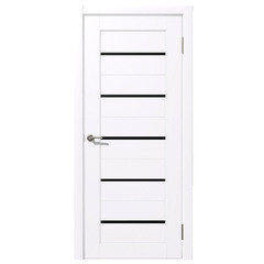 Дверное полотно Экошпон Астра ПО60 ламинатин белый