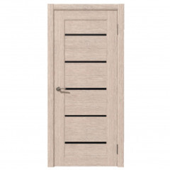 Дверное полотно Экошпон Астра ПО80 ламинатин лиственница кремовая