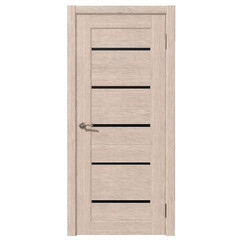 Дверное полотно Экошпон Астра ПО70 ламинатин лиственница кремовая
