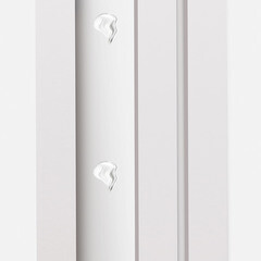 Декоративная рейка МДФ 35х16х2700 мм белая Стильный Дом - фото 4