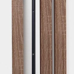 Декоративная рейка МДФ 35х16х2700 мм дуб винтаж Стильный Дом - фото 6