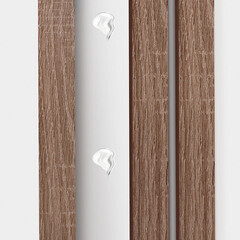 Декоративная рейка МДФ 35х16х2700 мм дуб винтаж Стильный Дом - фото 3