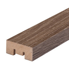 Декоративная рейка МДФ 35х16х2700 мм дуб винтаж Стильный Дом