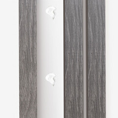 Декоративная рейка МДФ 35х16х2700 мм дуб серый Стильный Дом - фото 6