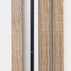 Декоративная рейка МДФ 35х16х2700 мм дуб сонома Стильный Дом - фото 5