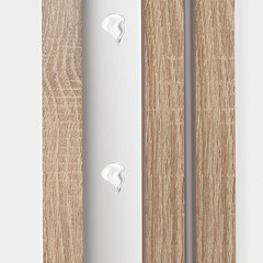 Декоративная рейка МДФ 35х16х2700 мм дуб сонома Стильный Дом - фото 2