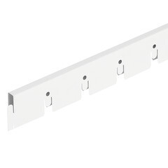 Изображение товара Элемент для потолка грильято 50х50х40х10 мм направляющая 0,6 м белый матовый