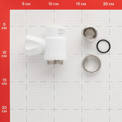 Кран шаровой полипропиленовый Valfex 25 мм х 3/4 НР(ш) с американкой прямой (10149025П) - фото 2