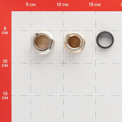 Адаптер трубный Simplex Plus 1/2 х G 1/2 ВР для стальных труб (F13091) - фото 2