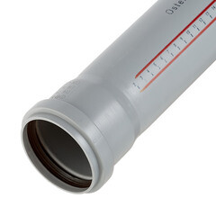 Изображение товара Труба канализационная Ostendorf HTEM d75х1500 мм пластиковая для внутренней канализации (113050)