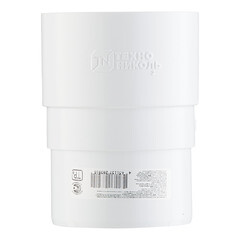 Муфта водосточной трубы Технониколь пластиковая d82 мм белая RAL 9003 - фото 7