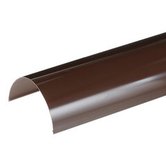 Желоб водосточный Технониколь пластиковый d125 мм 3 м коричневый RAL 8017 - фото 7