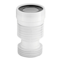 Изображение товара Слив для унитаза АНИ пласт d110 мм пластиковый гофрированный для внутренней канализации (K828)