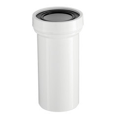 Труба фановая АНИ пласт d110 мм пластиковая переходная для унитаза (W1220) - фото 1