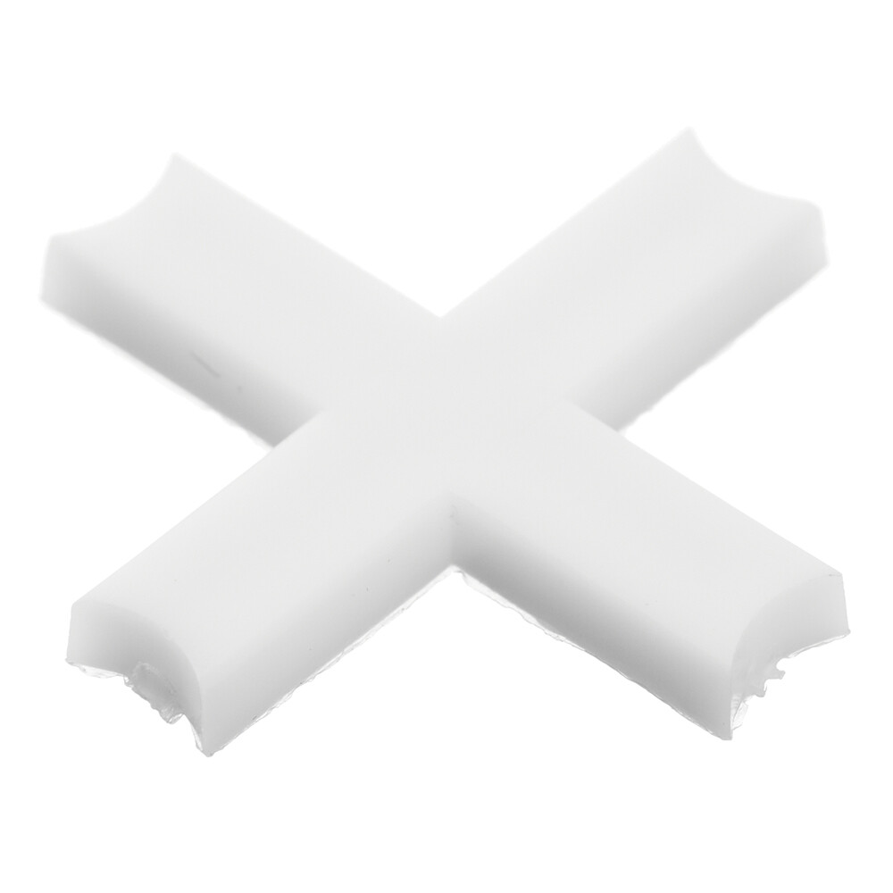 Изображение товара Крестики для плитки белые 4 мм (упак. 100 шт.)