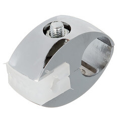 Изображение товара Держатель для панели и стекла односторонний к системе Joker d25 мм хром