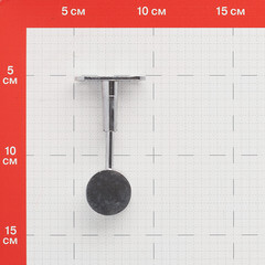 Крепление трубы настенное торцевое к системе Joker d25 мм регулируемое хром - фото 2