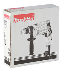 Дрель сетевая ударная Makita HP1630 710 Вт ключевой патрон - фото 12