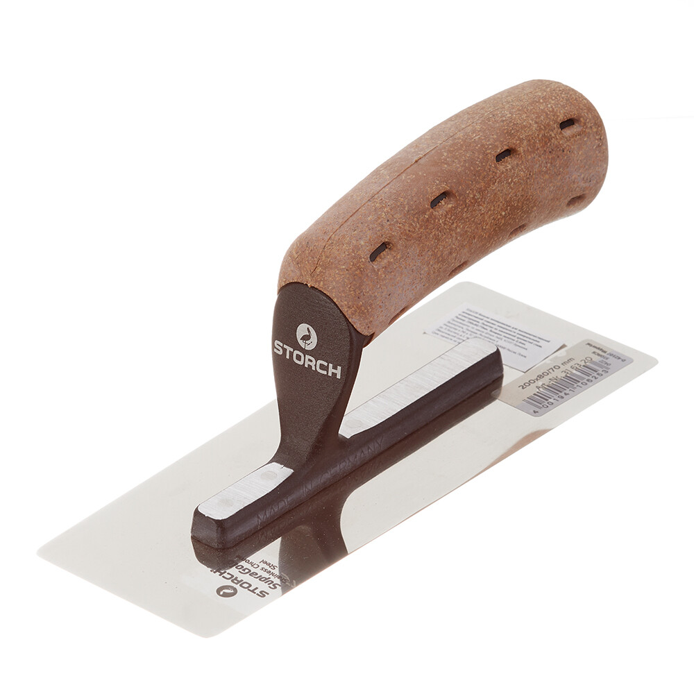 Изображение товара Гладилка плоская Storch Supra Gold 200х80 мм с пробковой ручкой