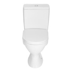 Унитаз-компакт Gesso Home de luxe Проксима с косым выпуском с сиденьем пластик - фото 8