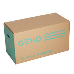 Унитаз-компакт Gesso Home de luxe Проксима с косым выпуском с сиденьем пластик - фото 4