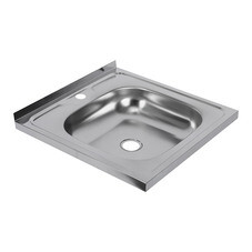 Мойка для кухни Ukinox Nord 50х50х13 см накладная сталь (Nr 500х500 0,4)