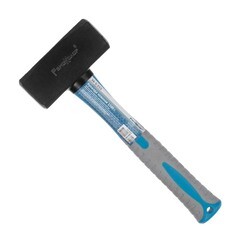 Кувалда кованая фибер глассовая рукоятка вес 1500 г длина рукоятки 230 мм