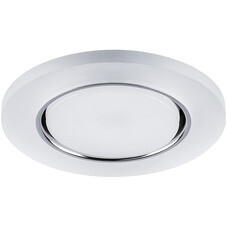 Светильник встраиваемый GX53 15 Вт 4000K матовый Feron CD5020 с подсветкой 20LEDх2835 SMD (32659)
