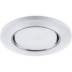 Светильник встраиваемый GX53 15 Вт 4000K матовый Feron CD5020 с подсветкой 20LEDх2835 SMD (32659)