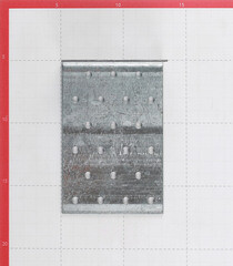 Уголок соединительный оцинкованный 40х120х80х2 мм - фото 2