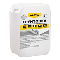 Грунтовка глубокого проникновения универсальная ARTEL Classic G1 10 кг