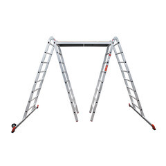 Вышка-тура Новая высота NV 3440 каркас алюминий рабочая высота 5,46 м - фото 13