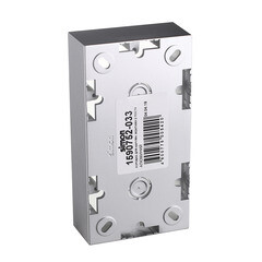 Коробка монтажная Simon 15 двухместная накладная алюминий (1590752-033) - фото 4