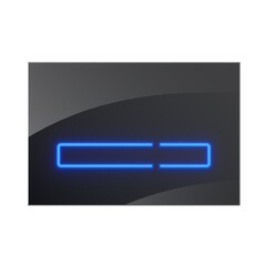 Изображение товара Клавиша смыва для инсталляций AM.PM Touchless Pro сенсорная бесконтактная черная (I0450A38)