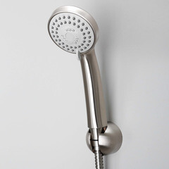 Смеситель для ванны WasserKraft Wern никель однорычажный с коротким изливом с лейкой (4201) - фото 2