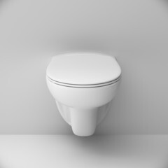 Унитаз подвесной AM.PM Joy безободковый с сиденьем дюропласт микролифт (C851700SC) - фото 6