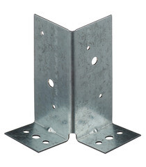 Изображение товара Опора столба универсальная оцинкованная 145х65х50х2 мм