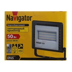 Прожектор светодиодный Navigator ДО-50 4000К 50 Вт IP65 черный - фото 11