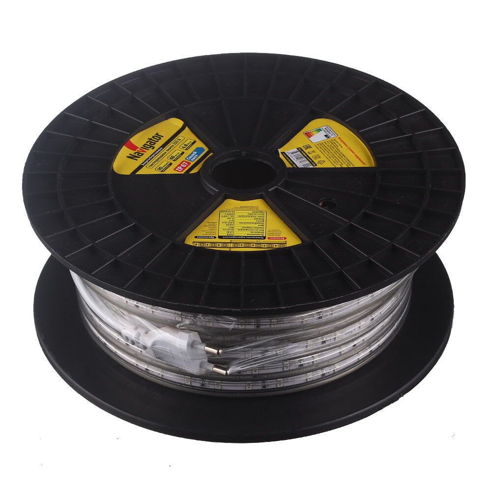 Изображение товара Светодиодная лента SMD 3528 синяя 20 м IP67 Navigator