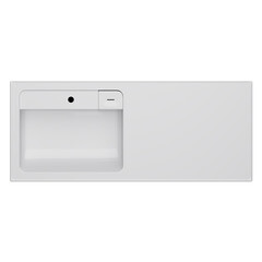 Изображение товара Раковина на стиральную машину AM.PM X-Joy 120х50 см с крылом справа (M85AWPL1201WG)