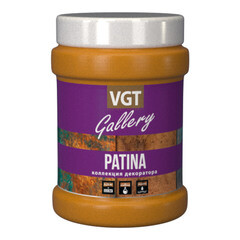Эмаль универсальная матовая ржавчина 1 коллекция декоратора Patina Gallery VGT 0,25 кг