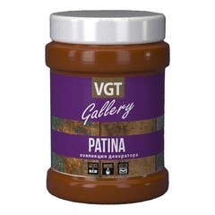 Эмаль универсальная матовая ржавчина 2 коллекция декоратора Patina Gallery VGT 0,25 кг