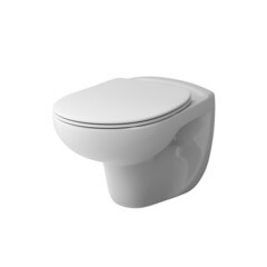 Унитаз подвесной AM.PM Joy безободковый с сиденьем дюропласт микролифт (C851700SC) - фото 1