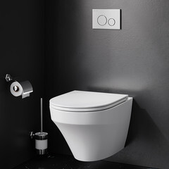 Унитаз подвесной AM.PM Inspire FlashClean безободковый без сиденья (C501700WH) - фото 4