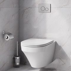 Унитаз подвесной AM.PM Inspire FlashClean безободковый без сиденья (C501700WH) - фото 9