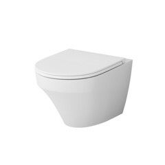 Унитаз подвесной AM.PM Inspire FlashClean безободковый без сиденья (C501700WH) - фото 1