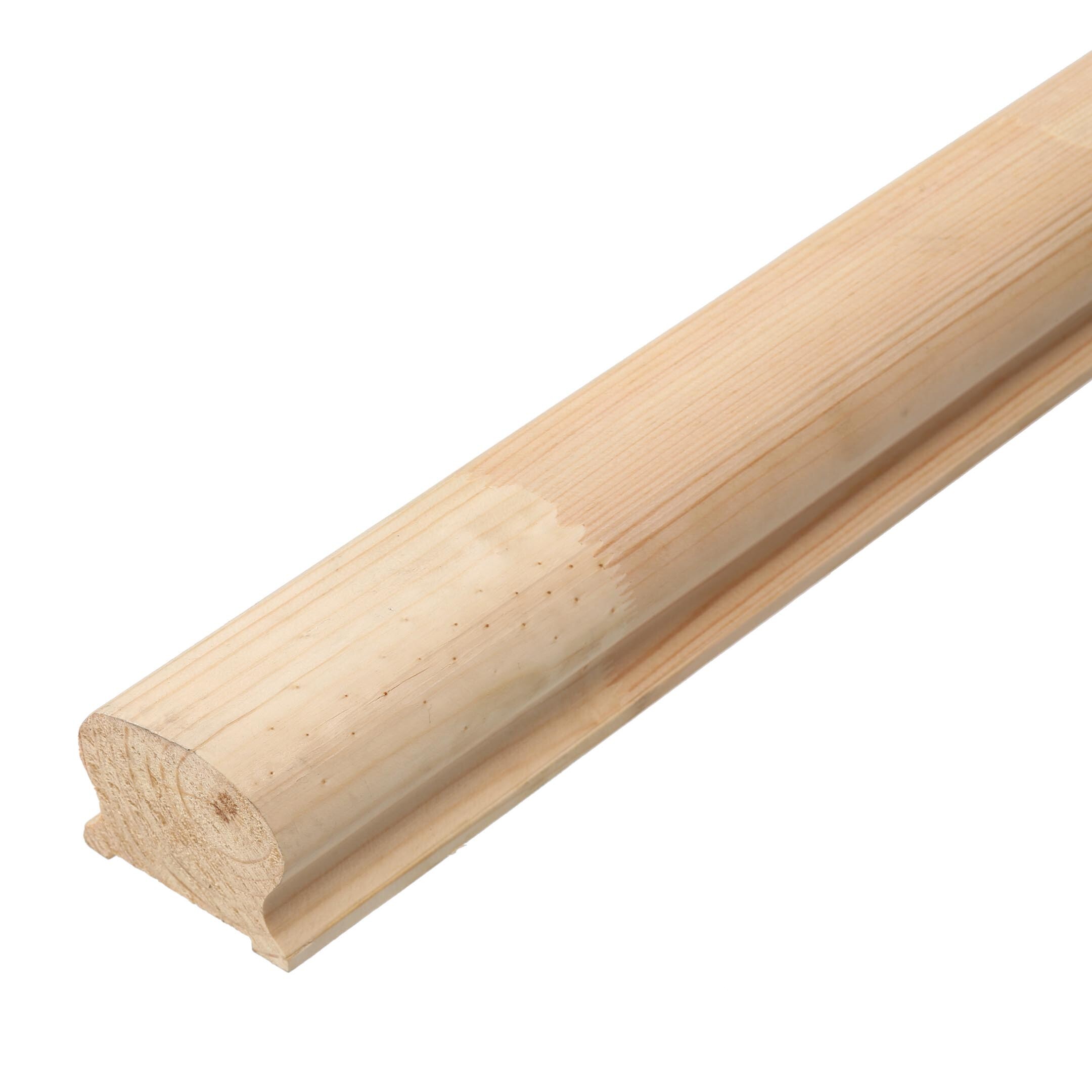 Изображение товара Поручень из дерева 45х60х3000 мм сорт А для лестниц веранд и беседок