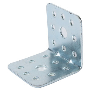 Уголок крепежный, оцинкованный, усиленный, 40*40*40*1.5мм